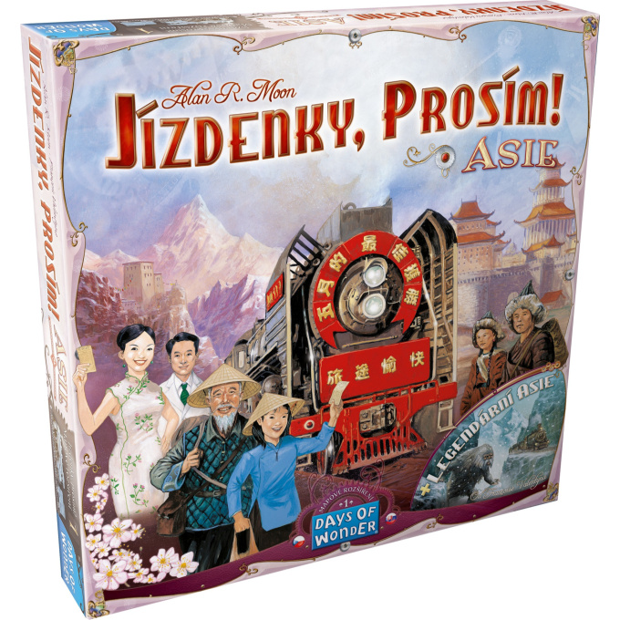 Hra - Cestovné Lístky, Prosím! Ázia