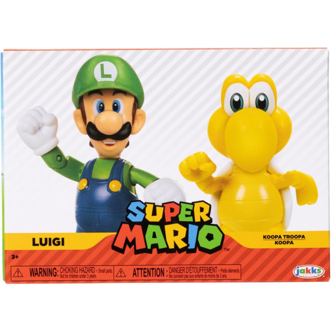 Super Mario – Figúrky Luigi a Koopa Troopa