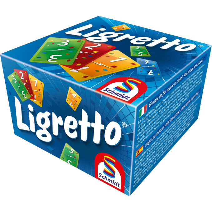 Hra Ligretto - Modré