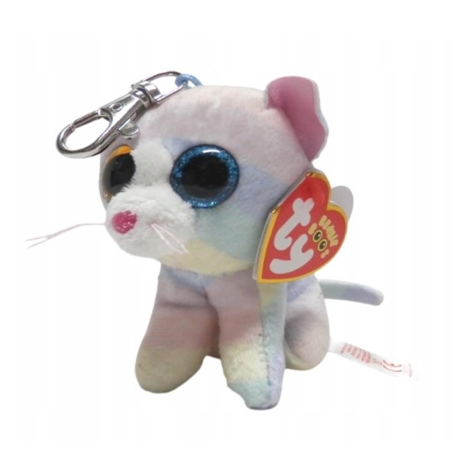 TY Beanie Boos - Plyšový prívesok mačka 8,5 cm