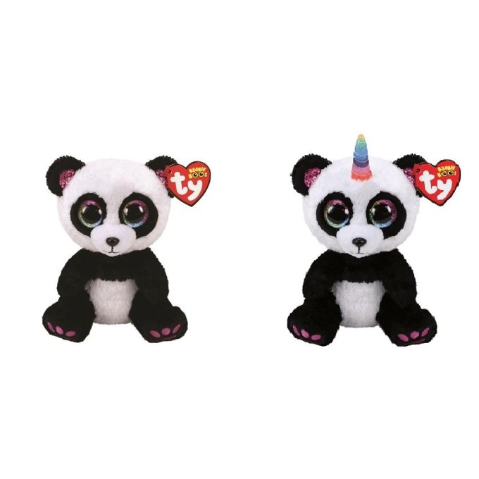 TY Beanie Boos - Plyšová panda 15 cm