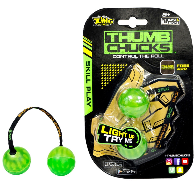 Thumb Chucks – Svietiace loptičky