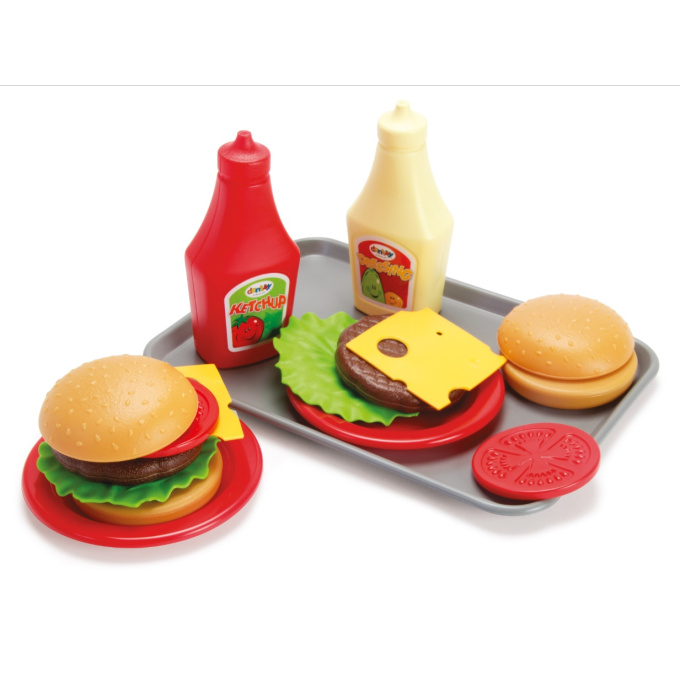 Výroba cheeseburgerov
