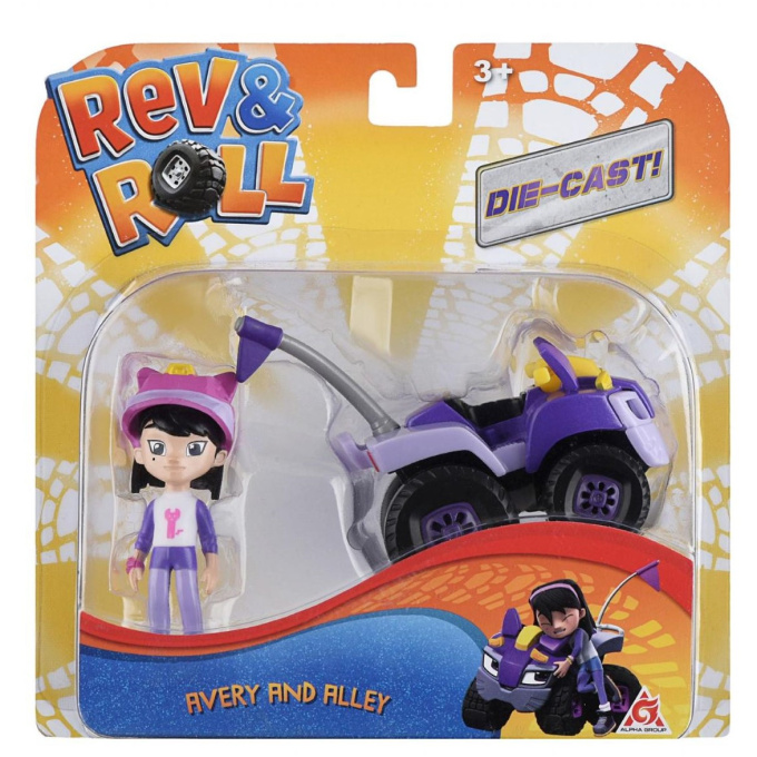 REV&ROLL – Vozidlo s figúrkou