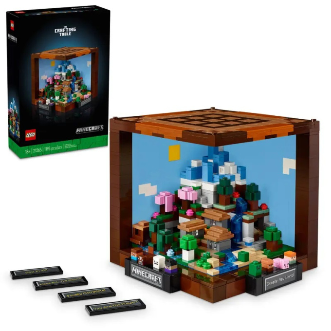 21265 Lego Minecraft – Pracovný stôl