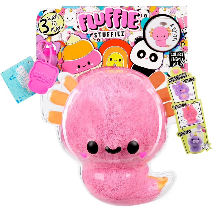 Plyšový Fluffie Stuffiez Axolotl