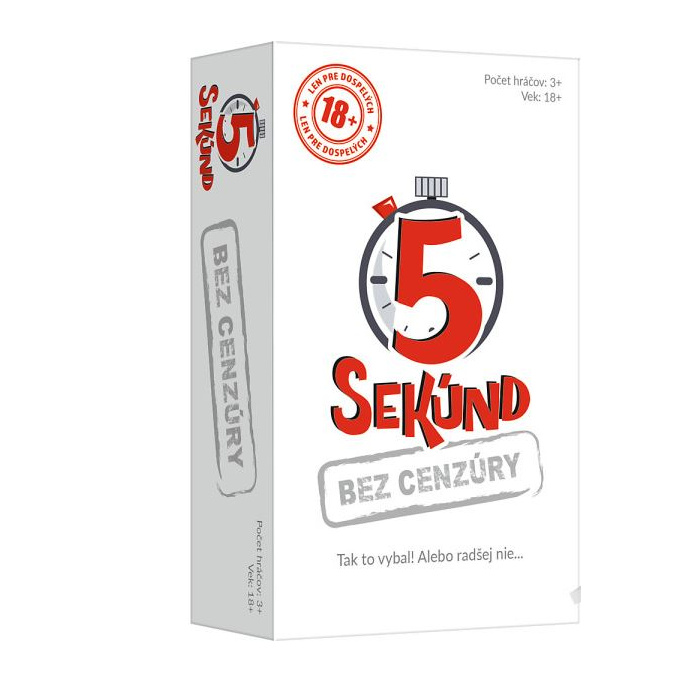 Hra - 5 Sekúnd bez cenzúry