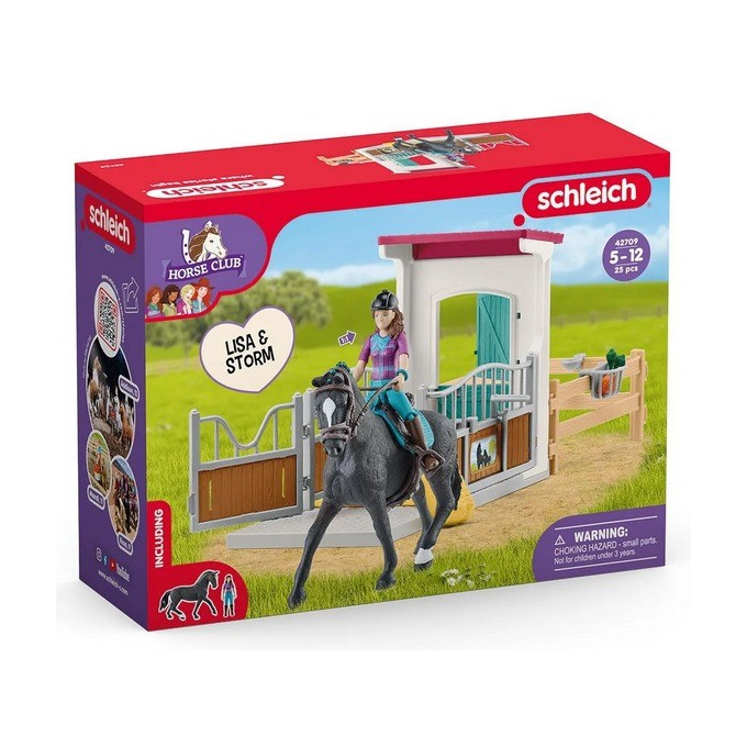 Schleich - Lisa a kôň Storm 42709