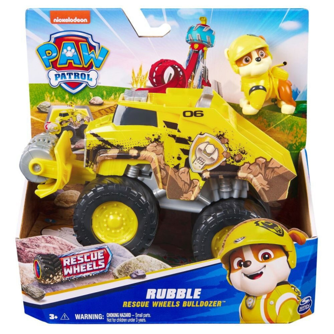 Paw Patrol – Rubble s vozidlom