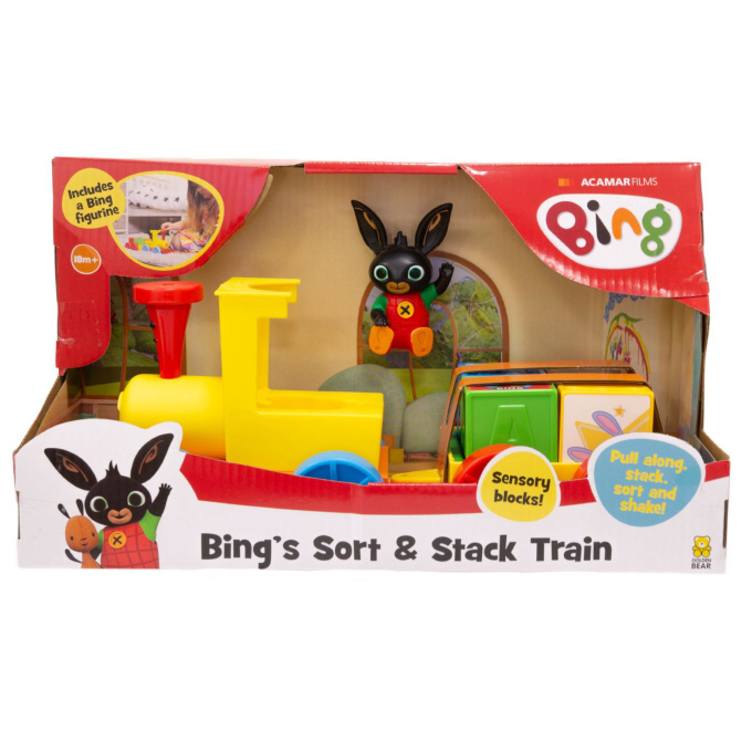 Bing – Vláčik s kockami