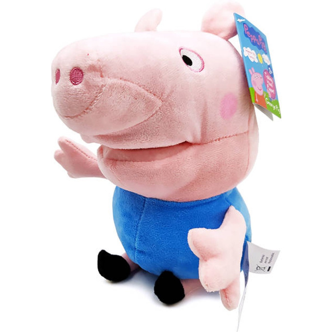 Peppa Pig – Plyšová maňuška 19 cm George Pig
