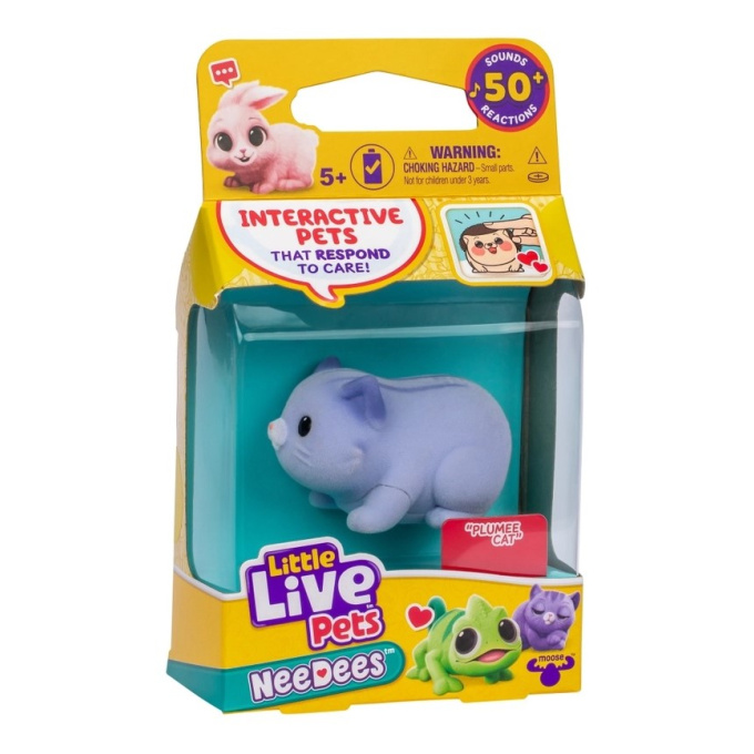 Little Live Pets – Interaktívne zvieratko Plumee Cat