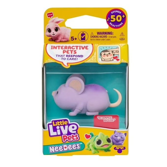 Little Live Pets – Interaktívne zvieratko Scampee Mouse