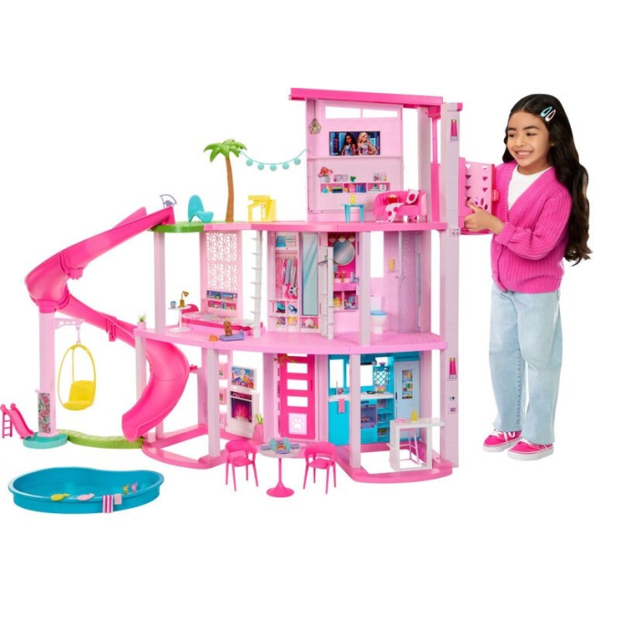 Barbie – Dom s bazénom