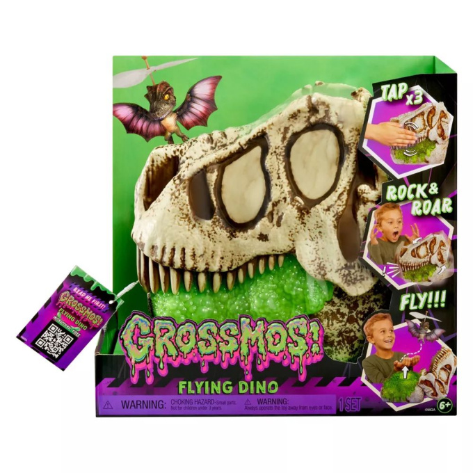 Grossmos! – Modrý lietajúci dinosaurus