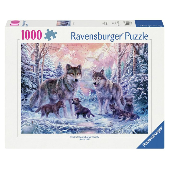 Puzzle 1000 – Arktickí vlci