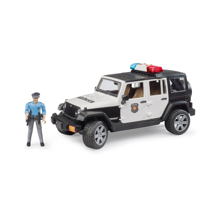 Bruder – Policajný Jeep Wrangler Rubicon
