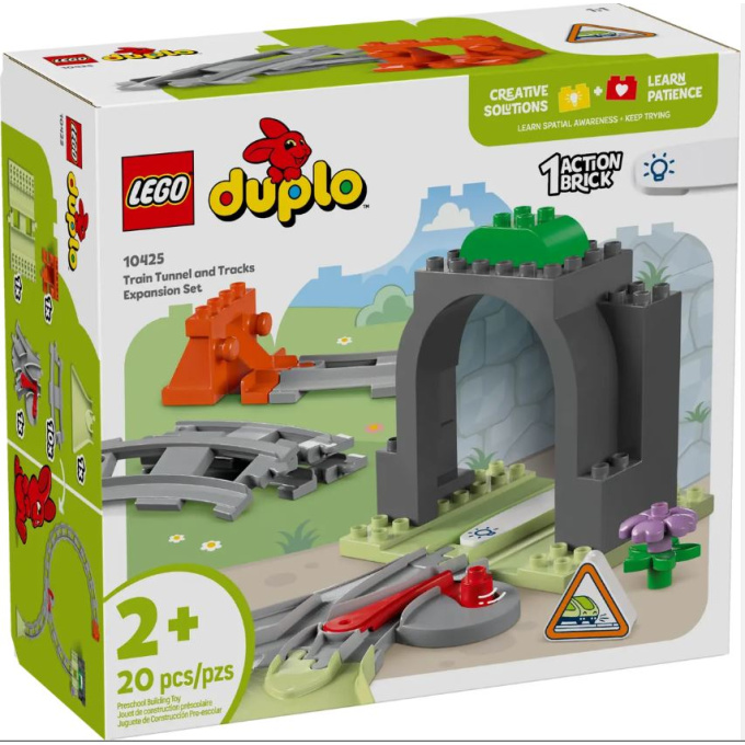 10425 Lego Duplo – Železničný tunel a koľajnice – rozširujúca súprava