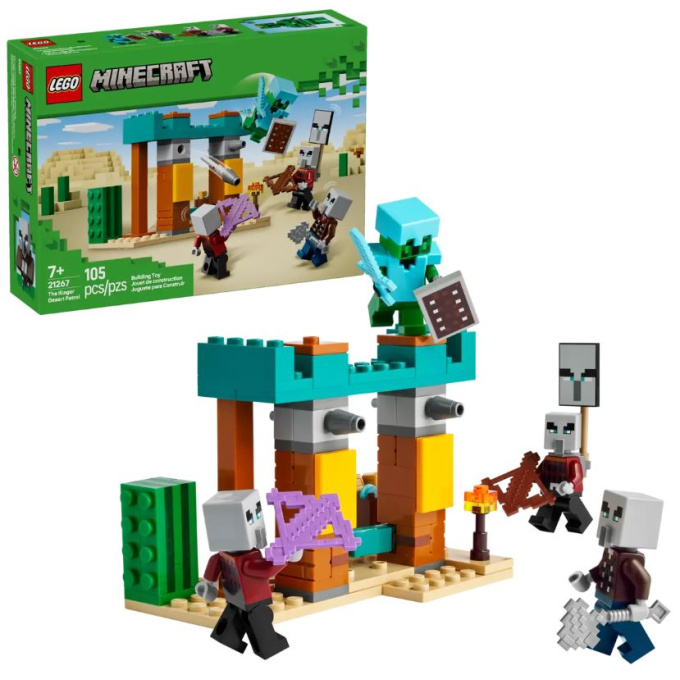 21267 Lego Minecraft – Púštna hliadka záškodníkov