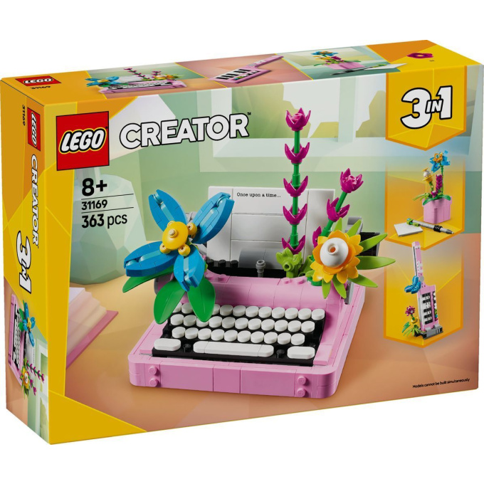 31169 Lego Creator – Písací stroj s kvetmi