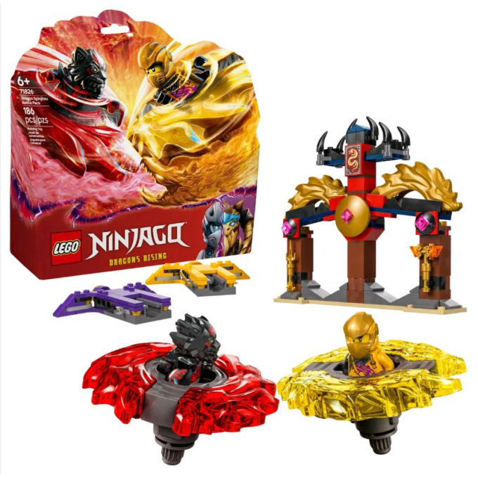 71826 Lego Ninjago – Bojový balíček dračieho Spinjitzu