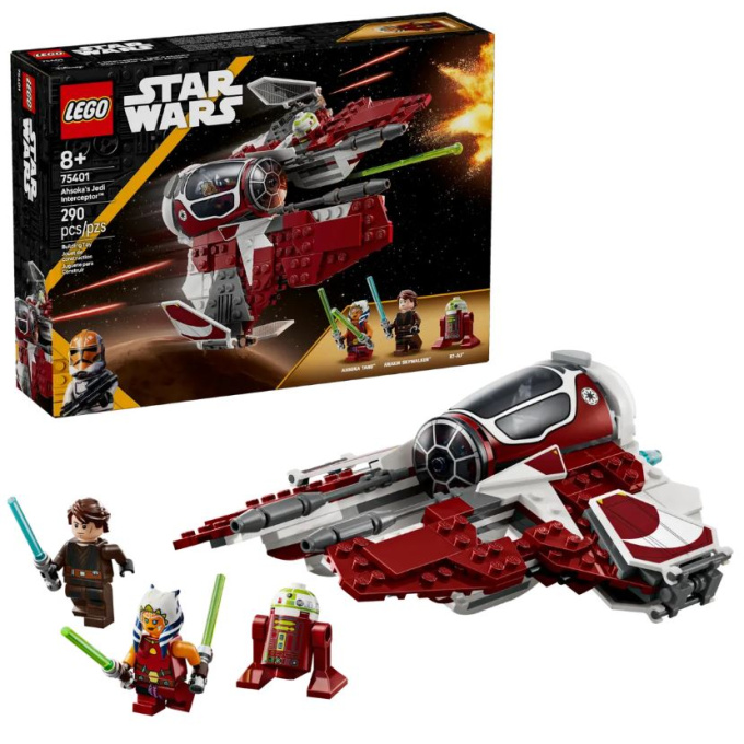 75401 Lego Star Wars – Ashoka a jediská stíhačka Interceptor™