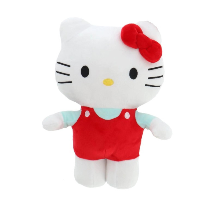 Hello Kitty – Plyšová postavička 17 cm Červená Mašľa