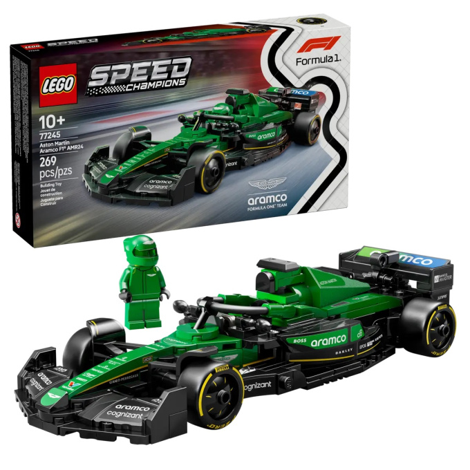 77245 Lego Speed Champions – Aston Martin Aramco F1 Amr24