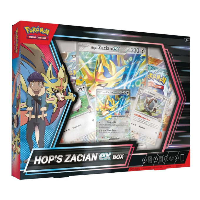 Pokémon TCG: Hop´s Zacian ex Box
