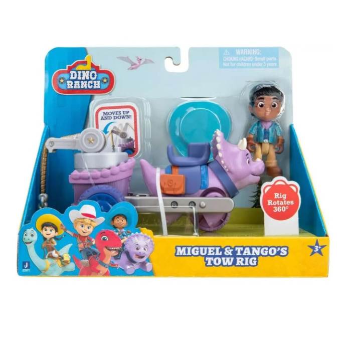 Dino Ranch – Vozidlo s figúrkou Miguel A Tango