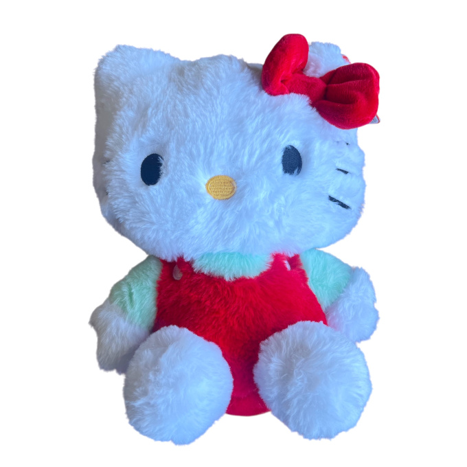 Hello Kitty – Plyšová postavička 28 cm Červená