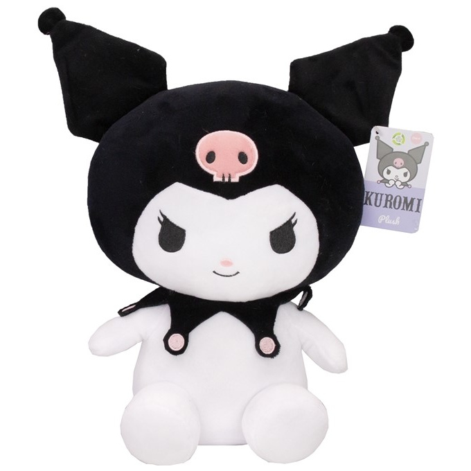 Hello Kitty – Plyšová postavička 30 cm Kuromi Čierna