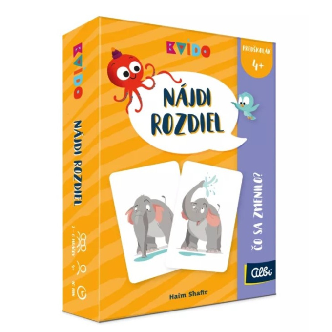 Kvído - Nájdi rozdiel