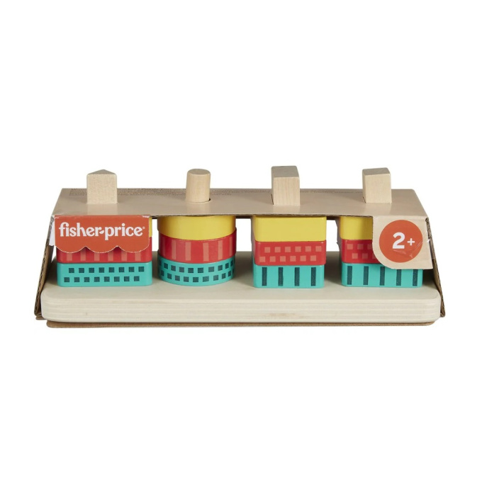 Fisher-Price - Drevená skladačka