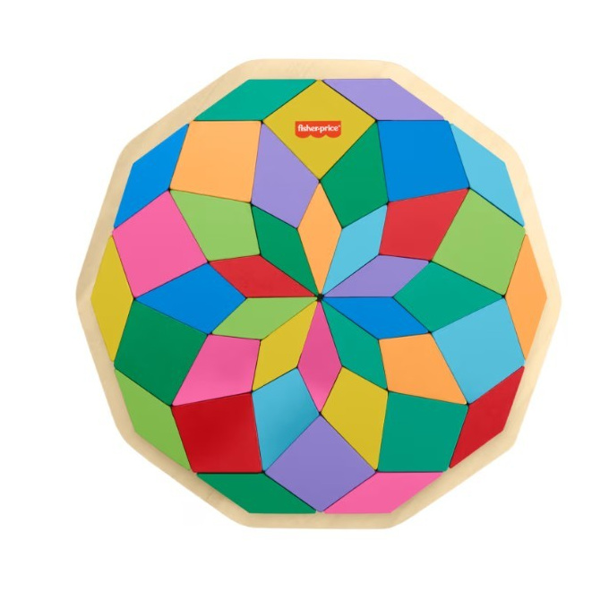 Fisher-Price - Drevená mandala
