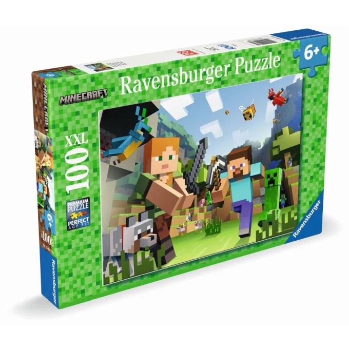 Puzzle 100 - Minecraft
