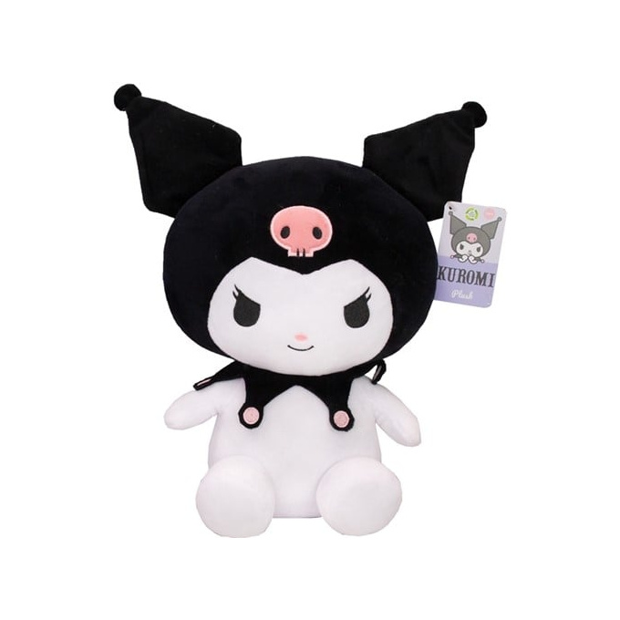 Hello Kitty - Plyšová postavička 23 cm Čierna Kuromi