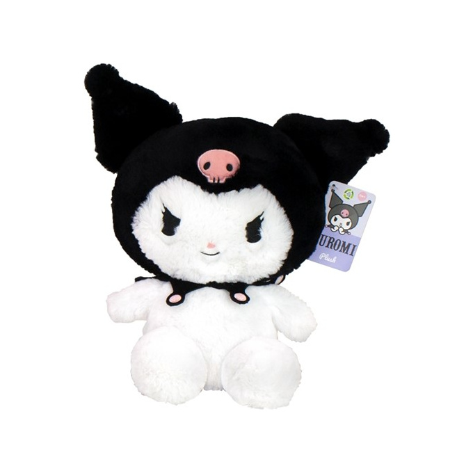 Hello Kitty - Kuromi plyšová postavička 28 cm Čierna Kuromi