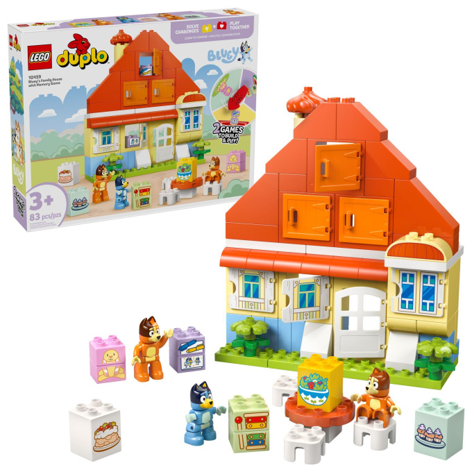 10459 Lego Duplo – Dom Bluey a pamäťová hra