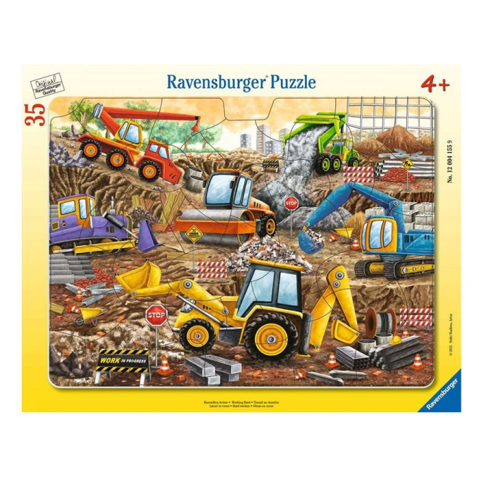 Puzzle 35 - Stavebné stroje