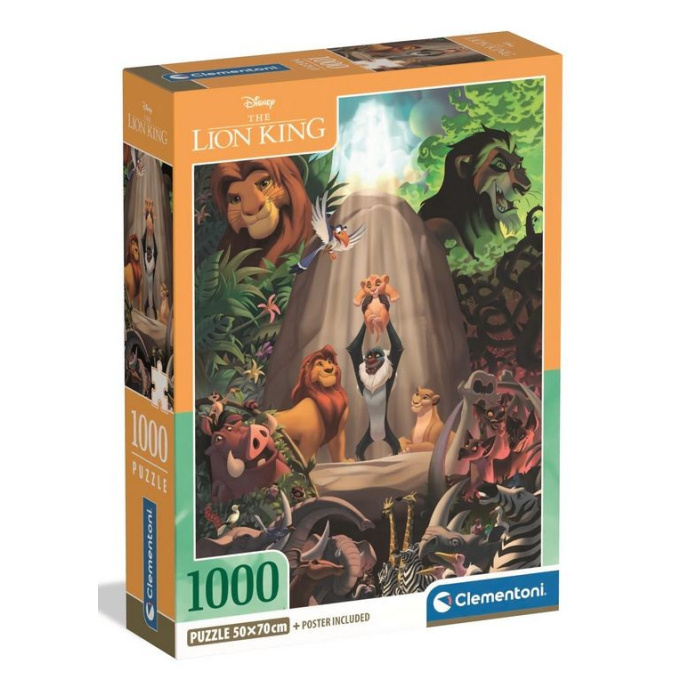 Puzzle 1000 – Leví kráľ