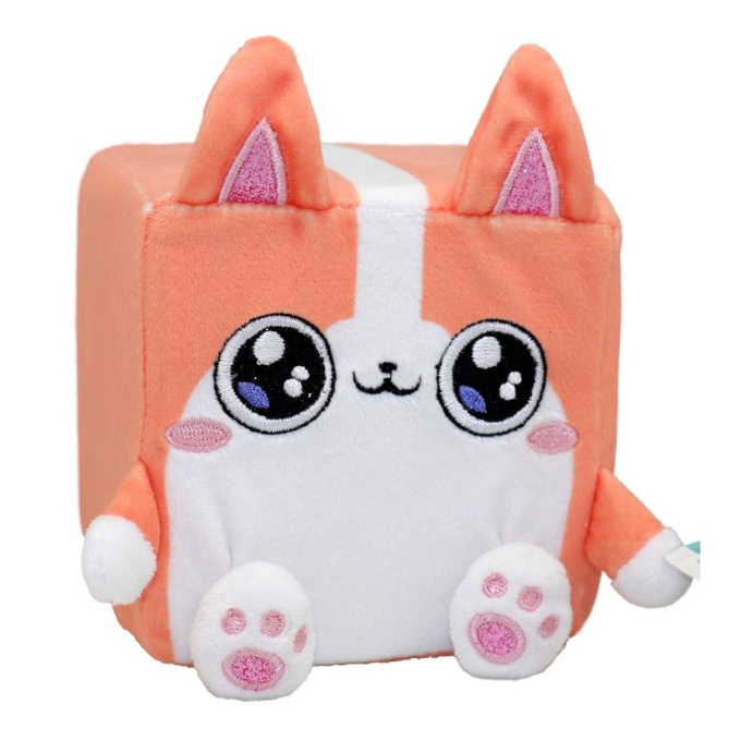 Cubeez - Plyšové zvieratko 10 cm Corgi Cube