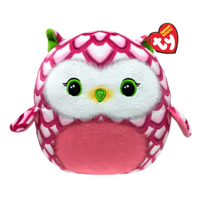 TY Squishy Beanies – Plyšová sova 22 cm
