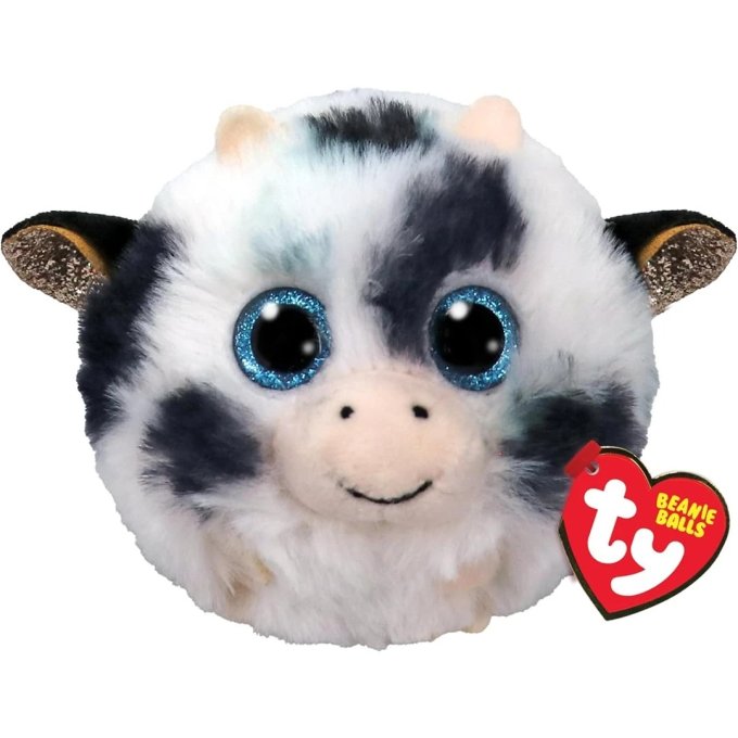 TY Beanie Balls – Plyšová krava 8 cm