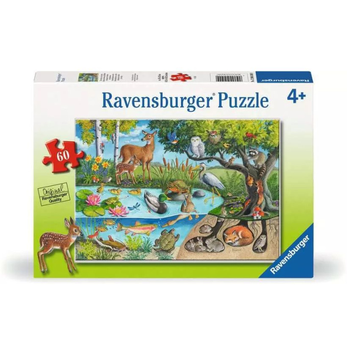 Puzzle 60 – Zvieratká