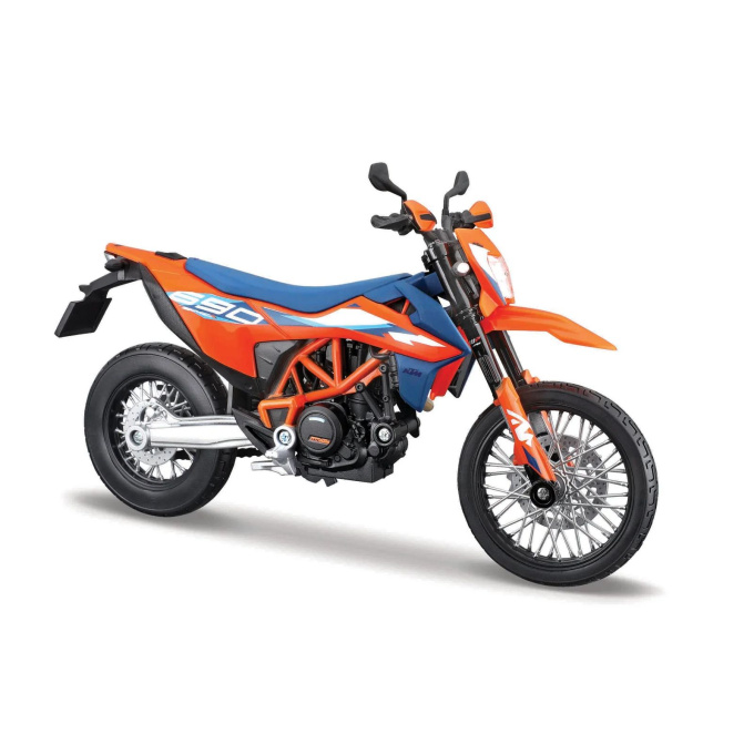 Motorka KTM 690 SMC R s podstavcom
