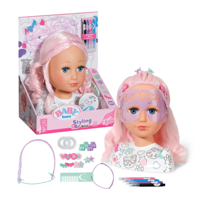 Baby Born – Česacia hlava