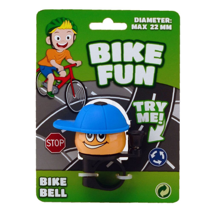 Zvonček na bicykel Modrý
