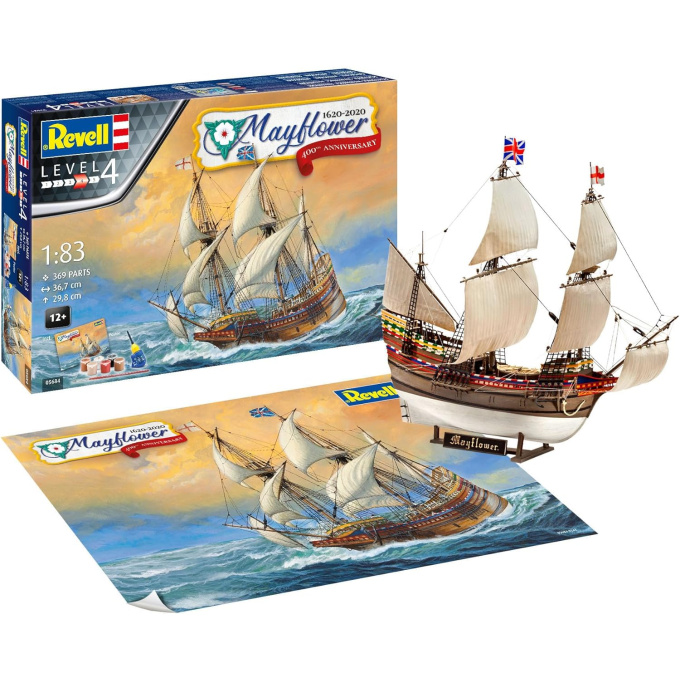 Revell - Loď Mayflower