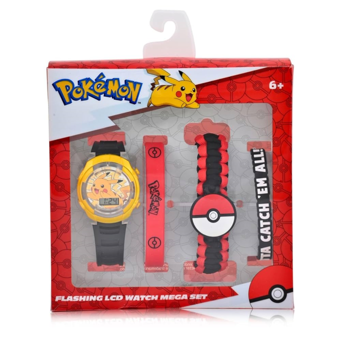 Pokémon – Súprava s hodinkami